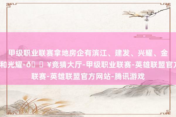 甲级职业联赛拿地房企有滨江、建发、兴耀、金开城、国泰世纪和光耀-🔥竞猜大厅-甲级职业联赛-英雄联盟官方网站-腾讯游戏